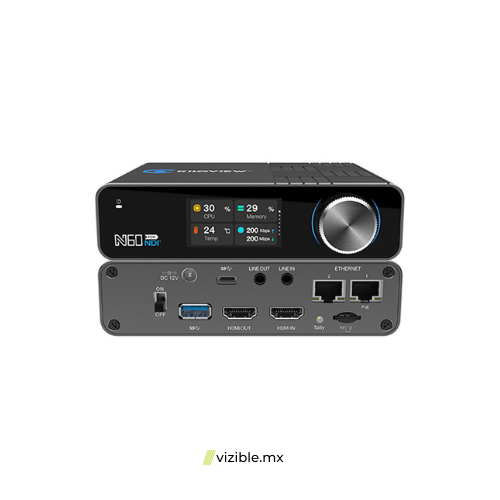 Kiloview N60 Convertidor bidireccional UHD 4K HDMI/USB a NDI