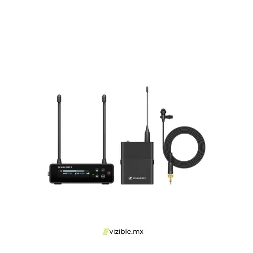Sennheiser EW-DP ME2 SET (Q1-6) Sistema de micrófono de solapa omnidireccional inalámbrico para montaje en cámara