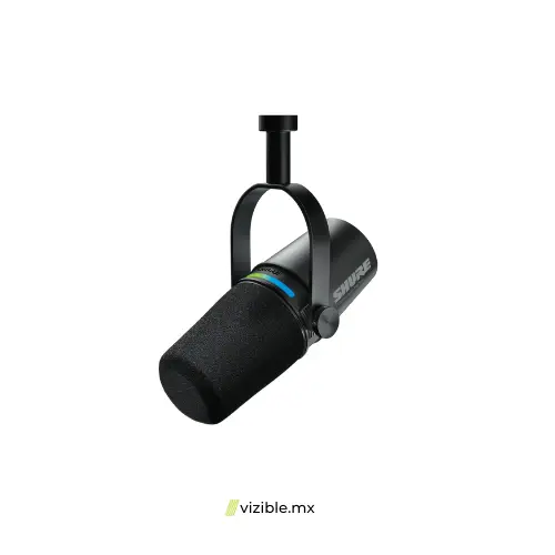 SHURE MV7i Micrófono e interfaz inteligentes