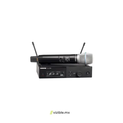 SHURE SLXD24/B87A Sistema inalámbrico con micrófono para voz, capsula BETA87-A