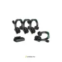 Hollyland Solidcom SE Pro 4S Sistema de intercomunicación con Full-Duplex Single-Ear Headset para 4 personas (1,9 GHz)