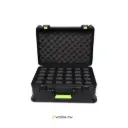 SHURE by Gator Case rígido para 30 micrófonos y cables - Interior acolchado