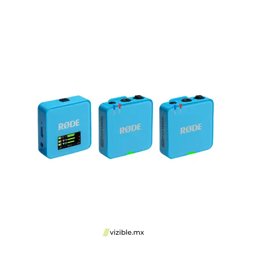 RODE WIRELESS GO GEN 3 (BLUE) sistema de micrófono inalámbrico compacto