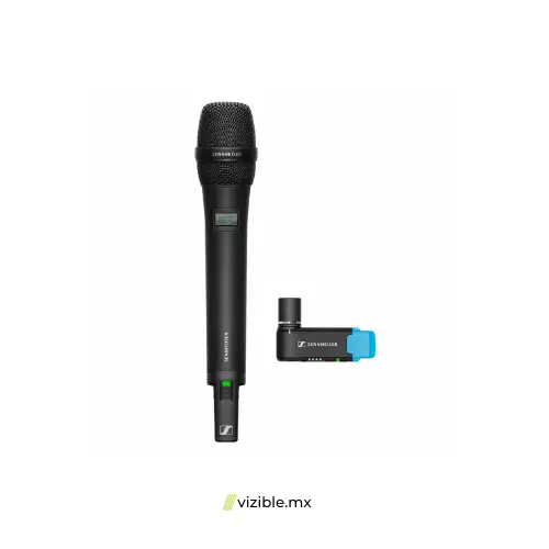Sennheiser AVX-835 SET-4 Sistema de micrófono de mano cardioide inalámbrico para cámara digital