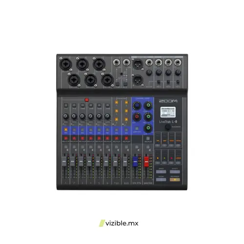 ZOOM L8 MEZCLADOR DIGITAL PORTÁTIL