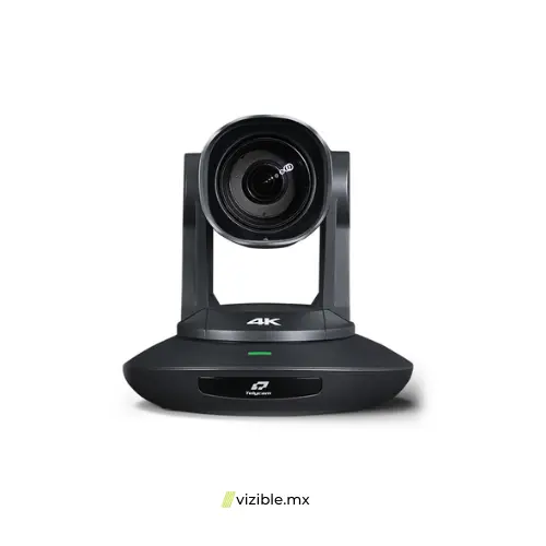 Telycam Vision+ 4KN NDI Cámara PTZ con Auto Tracking y Live Streaming, zoom óptico de 30x