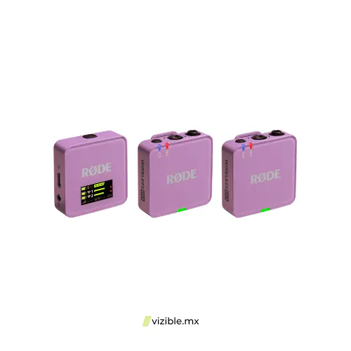RODE WIRELESS GO GEN 3 (LILAC) sistema de micrófono inalámbrico compacto