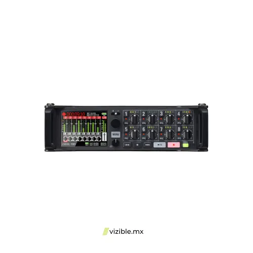 ZOOM F8N PRO Grabadora de campo multipista de 8 entradas y 10 pistas