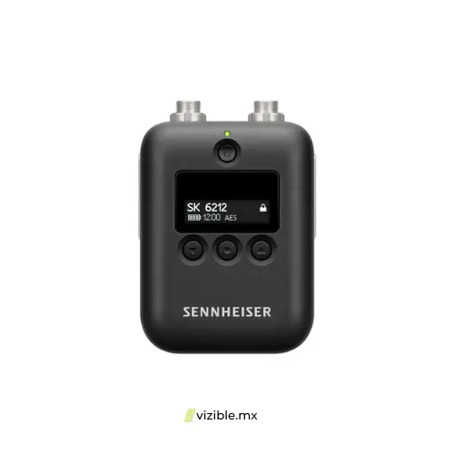 Sennheiser SK 6212 Mini Bodypack Transmisor inalámbrico digital (A1-A4: 470 a 558 MHz)
